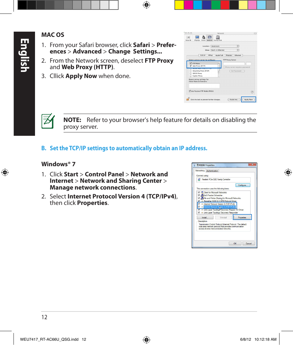 English | Asus RT-AC66U User Manual | Page 12 / 181