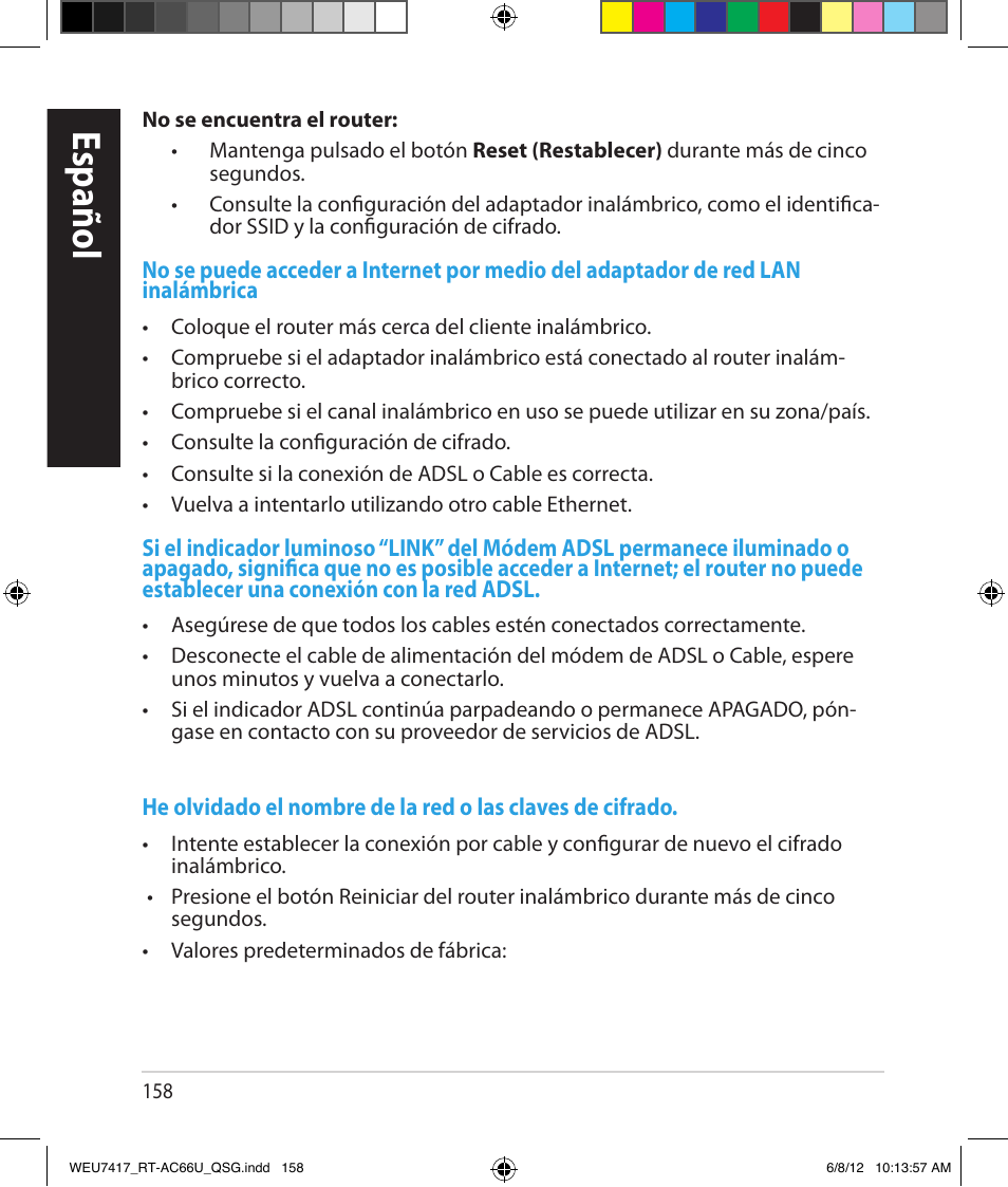 Español | Asus RT-AC66U User Manual | Page 158 / 181