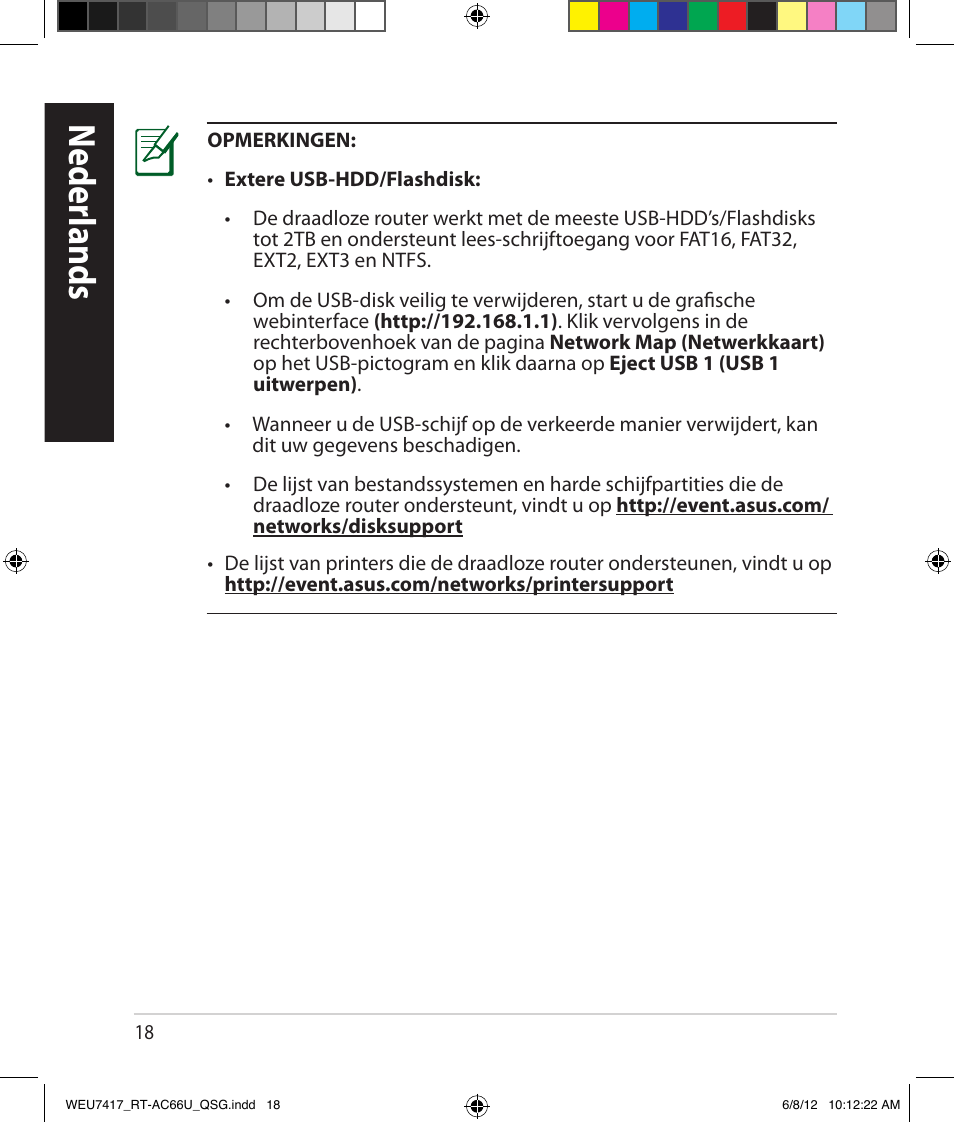 Neder lands | Asus RT-AC66U User Manual | Page 18 / 181