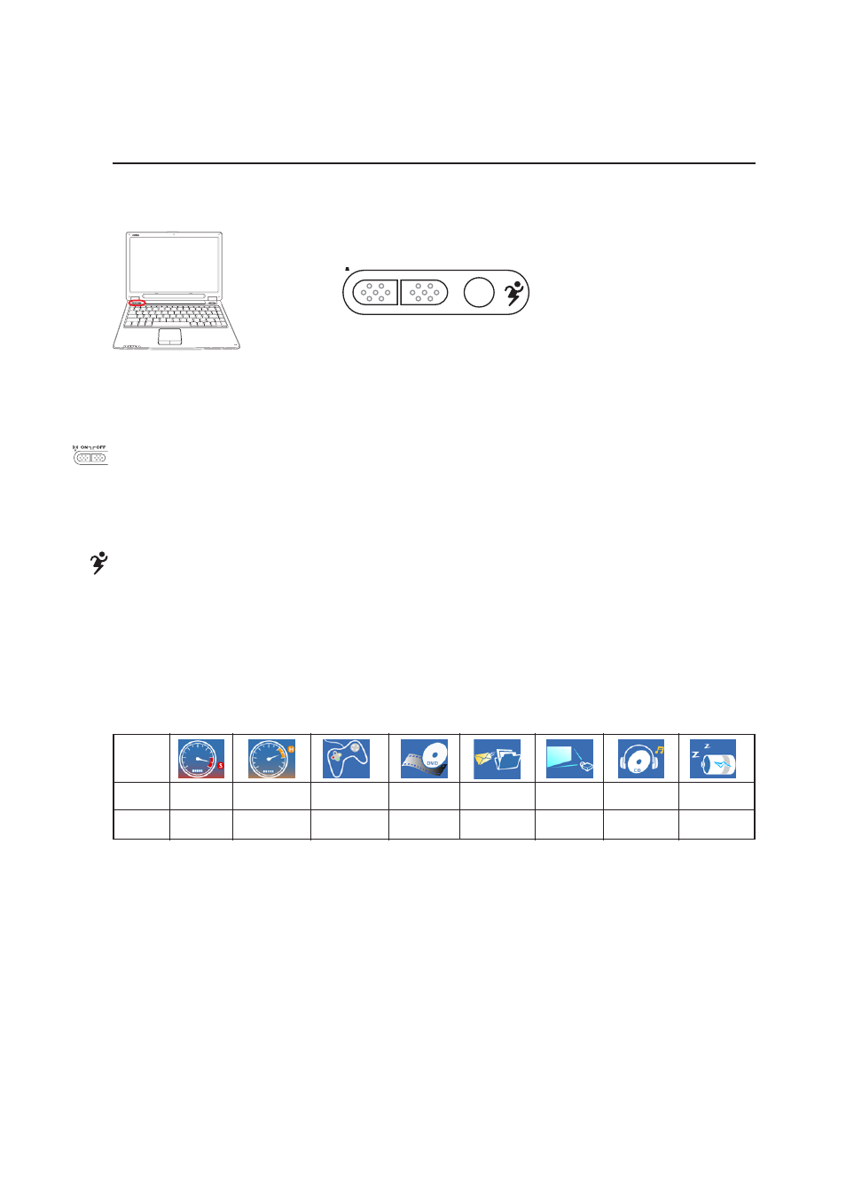 Switches and status indicators, Switches, 31 getting started | Power4 gear key, Wireless switch | Asus W6A User Manual | Page 31 / 70