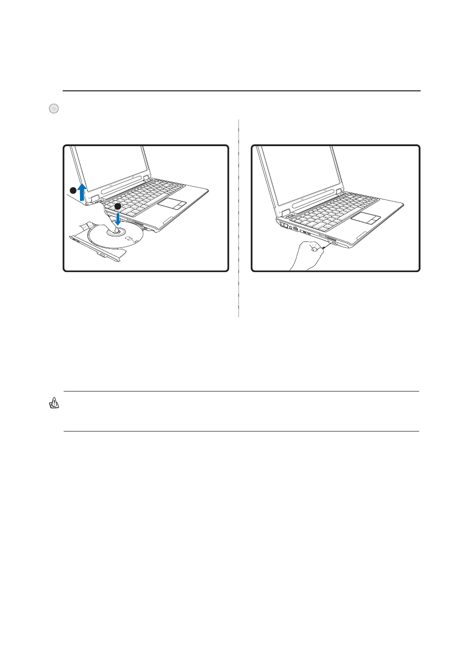 Optical drive (cont’) | Asus W6A User Manual | Page 41 / 70