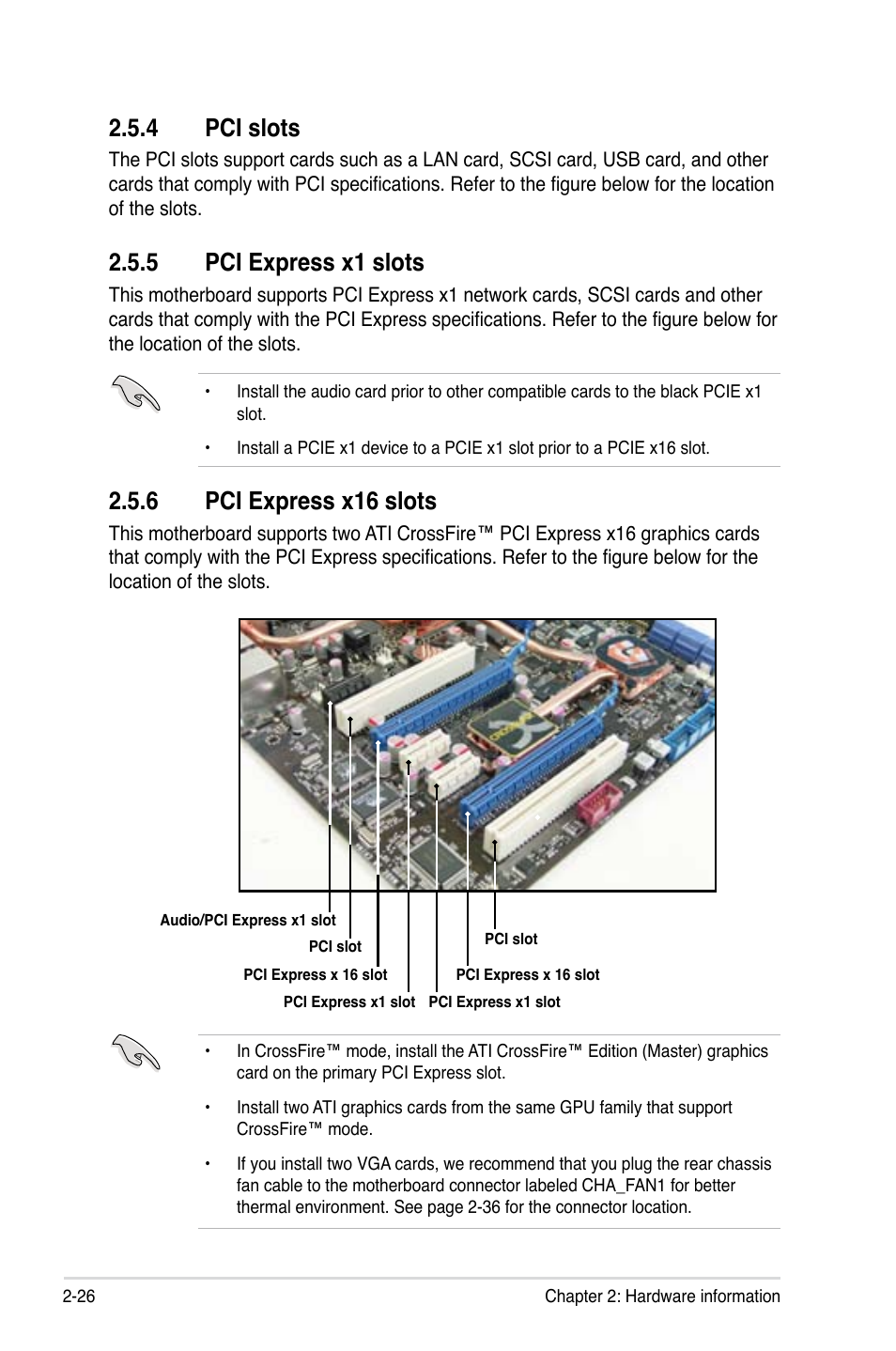 4 pci slots, 5 pci express x1 slots, 6 pci express x16 slots | Asus Blitz Formula (Special Edition) User Manual | Page 52 / 166