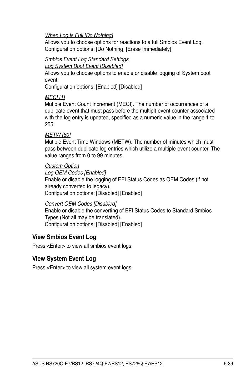 Asus RS726Q-E7/RS12 User Manual | Page 111 / 202
