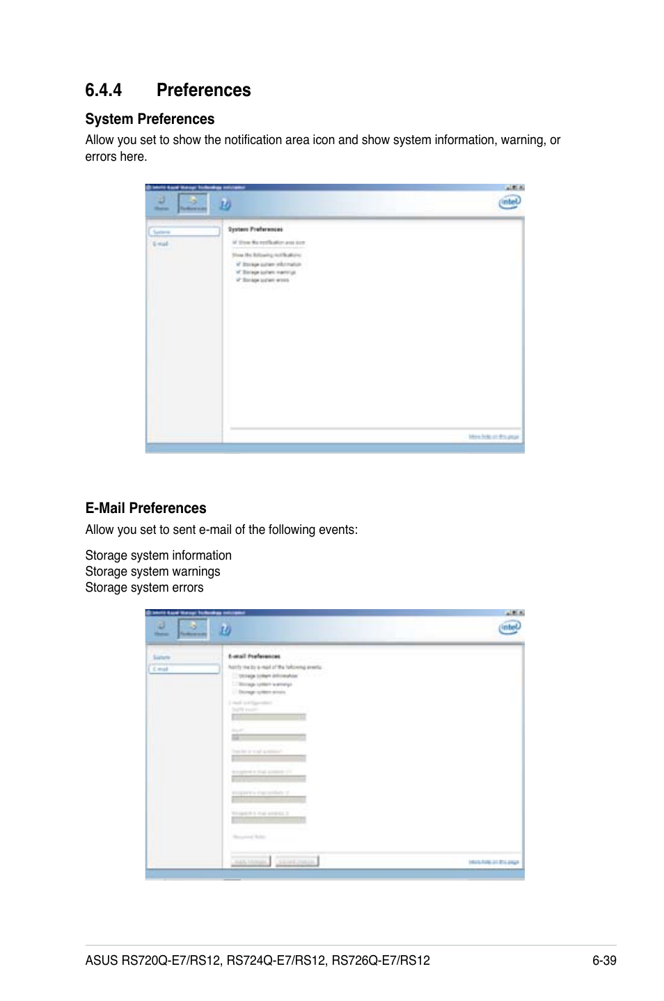 4 preferences, Preferences -39 | Asus RS726Q-E7/RS12 User Manual | Page 157 / 202