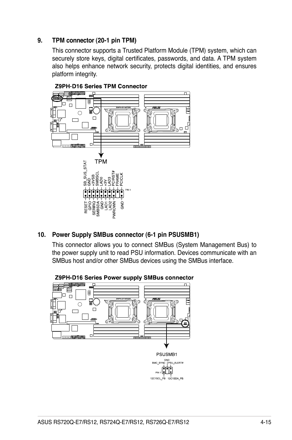 Asus RS726Q-E7/RS12 User Manual | Page 67 / 202