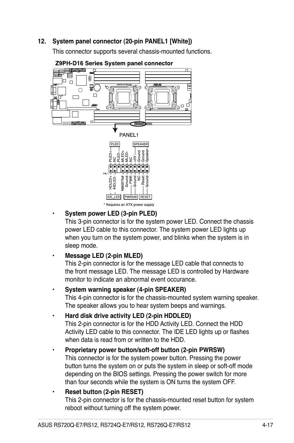 Asus RS726Q-E7/RS12 User Manual | Page 69 / 202