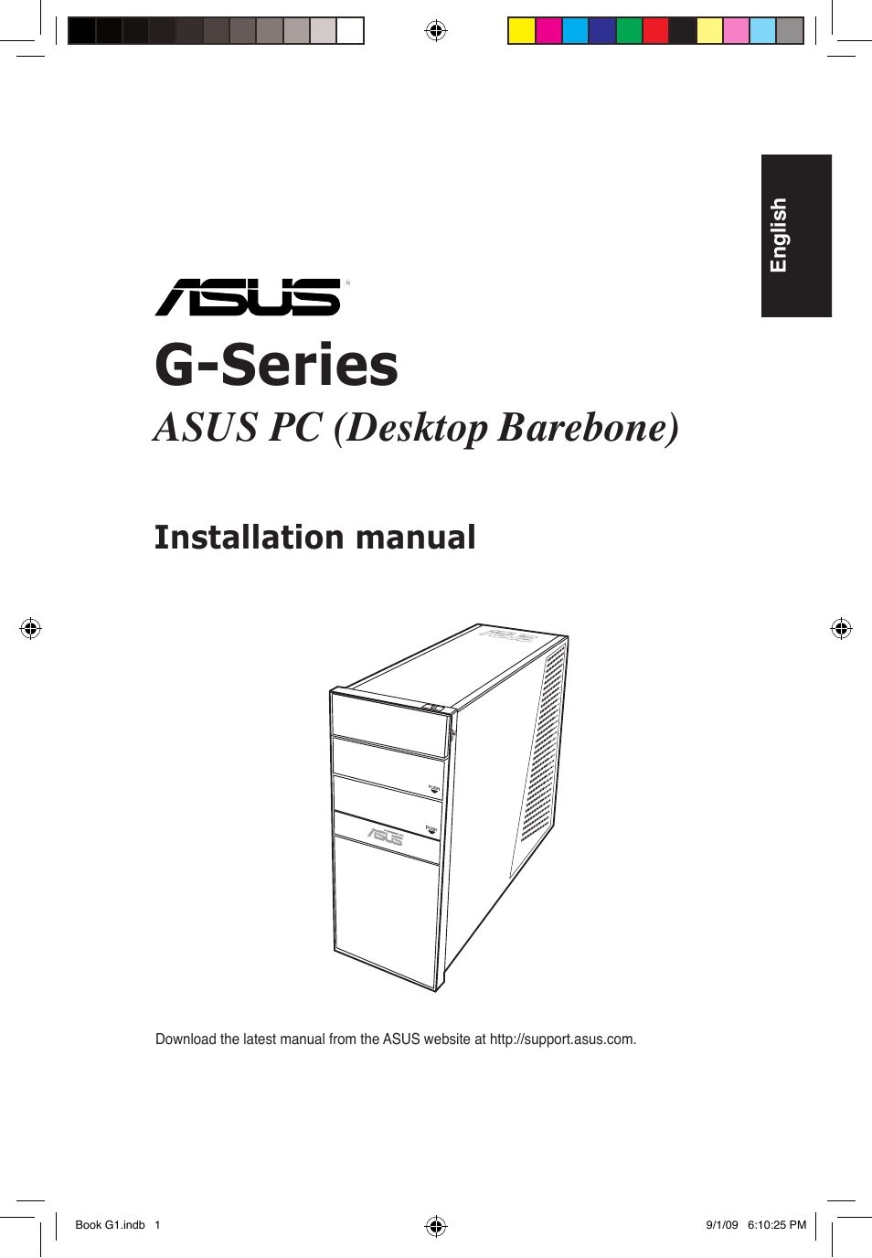 Asus G1-P5G43 User Manual | 80 pages