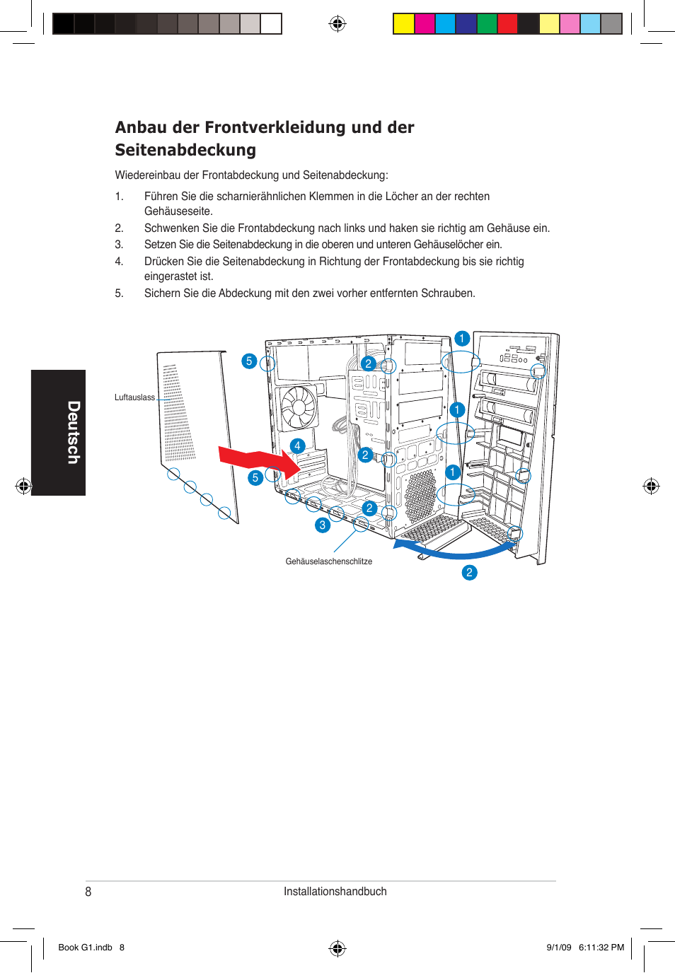 Asus G1-P5G43 User Manual | Page 24 / 80