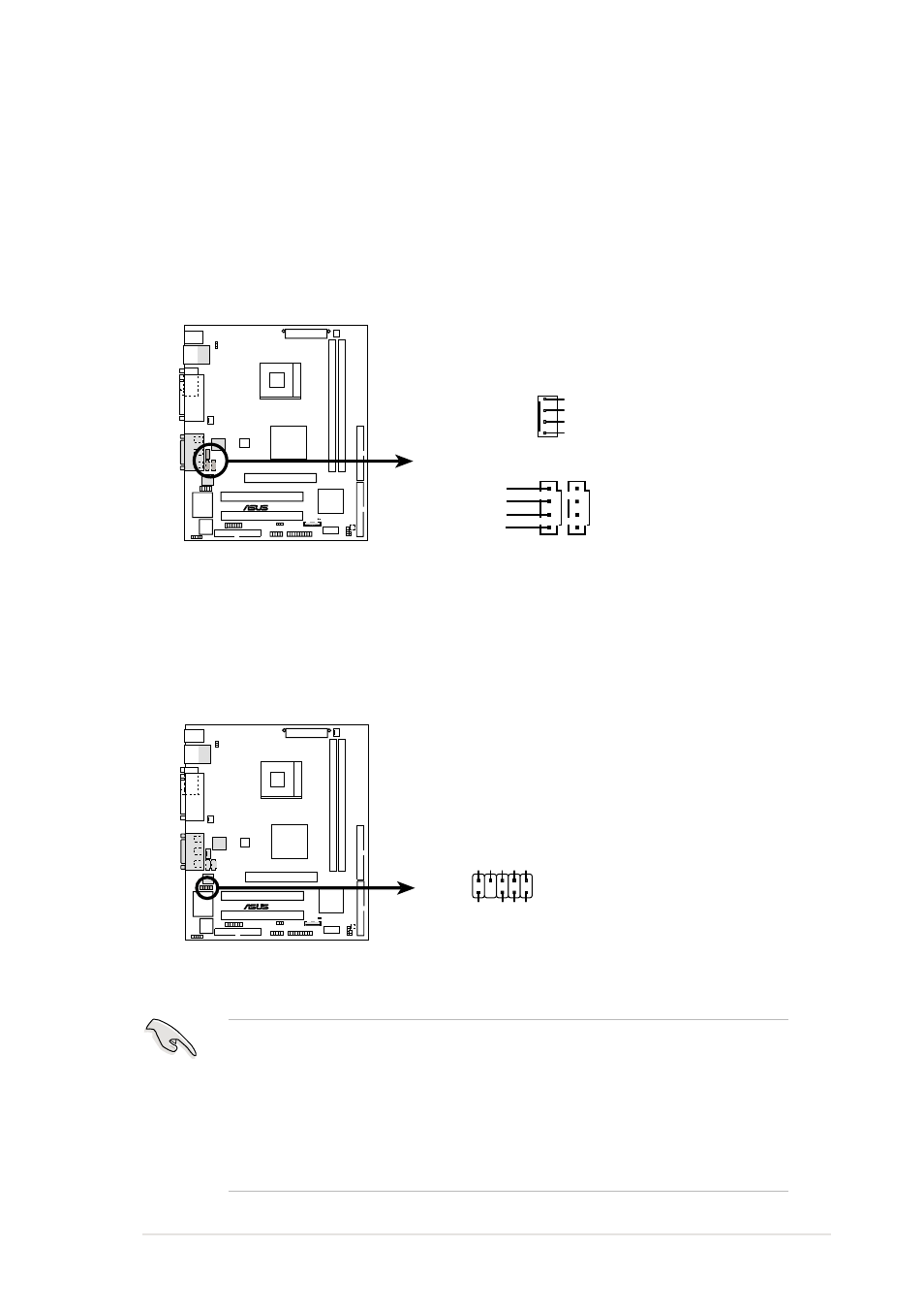 P4s333-fx internal audio connectors | Asus P4S333-FX User Manual | Page 45 / 112
