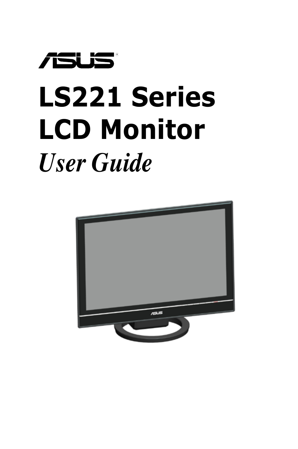 Asus LS221H User Manual | 22 pages