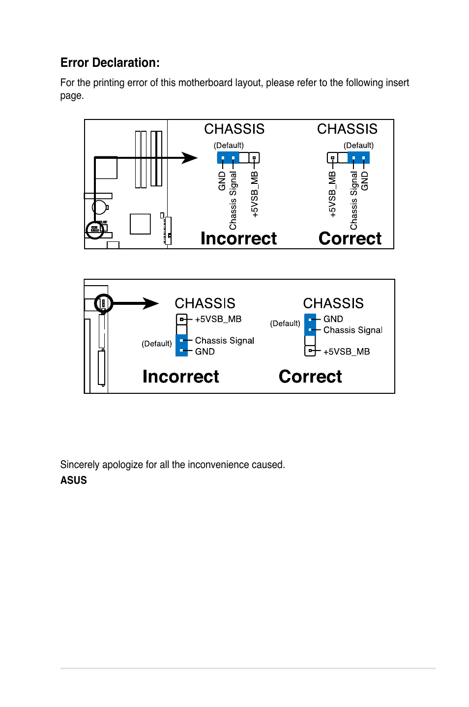 Asus P5K Premium/WiFi-AP User Manual | 1 page
