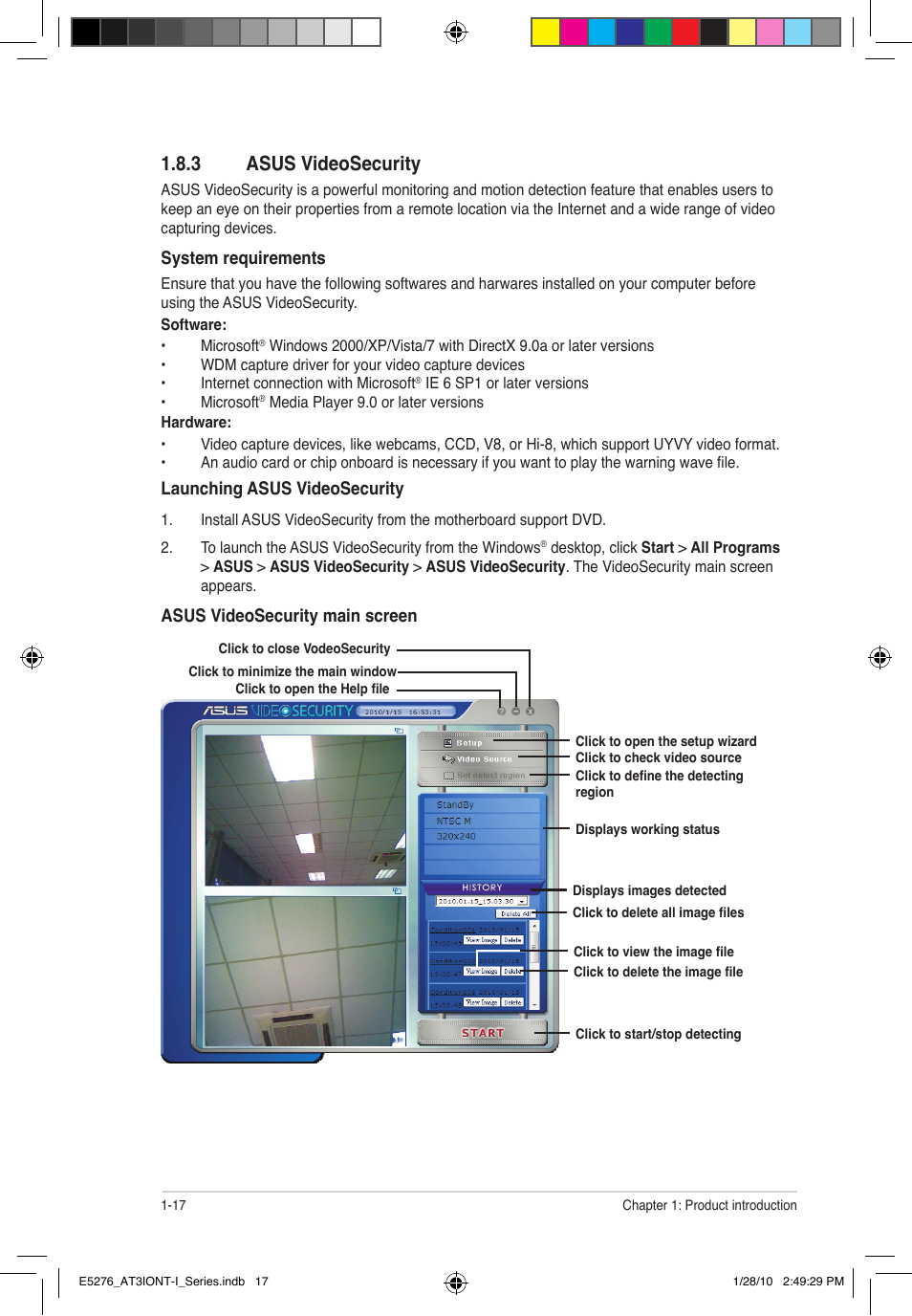 3 asus videosecurity | Asus AT3IONT-I DELUXE User Manual | Page 26 / 46