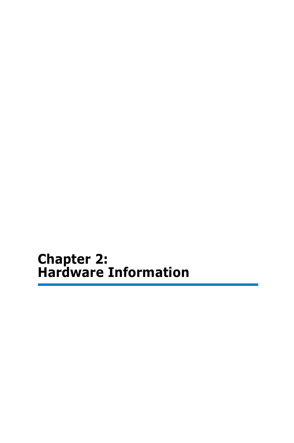 Chapter 2: hardware information, Chapter 2, Hardware information | Asus P9D-E/4L User Manual | Page 21 / 159