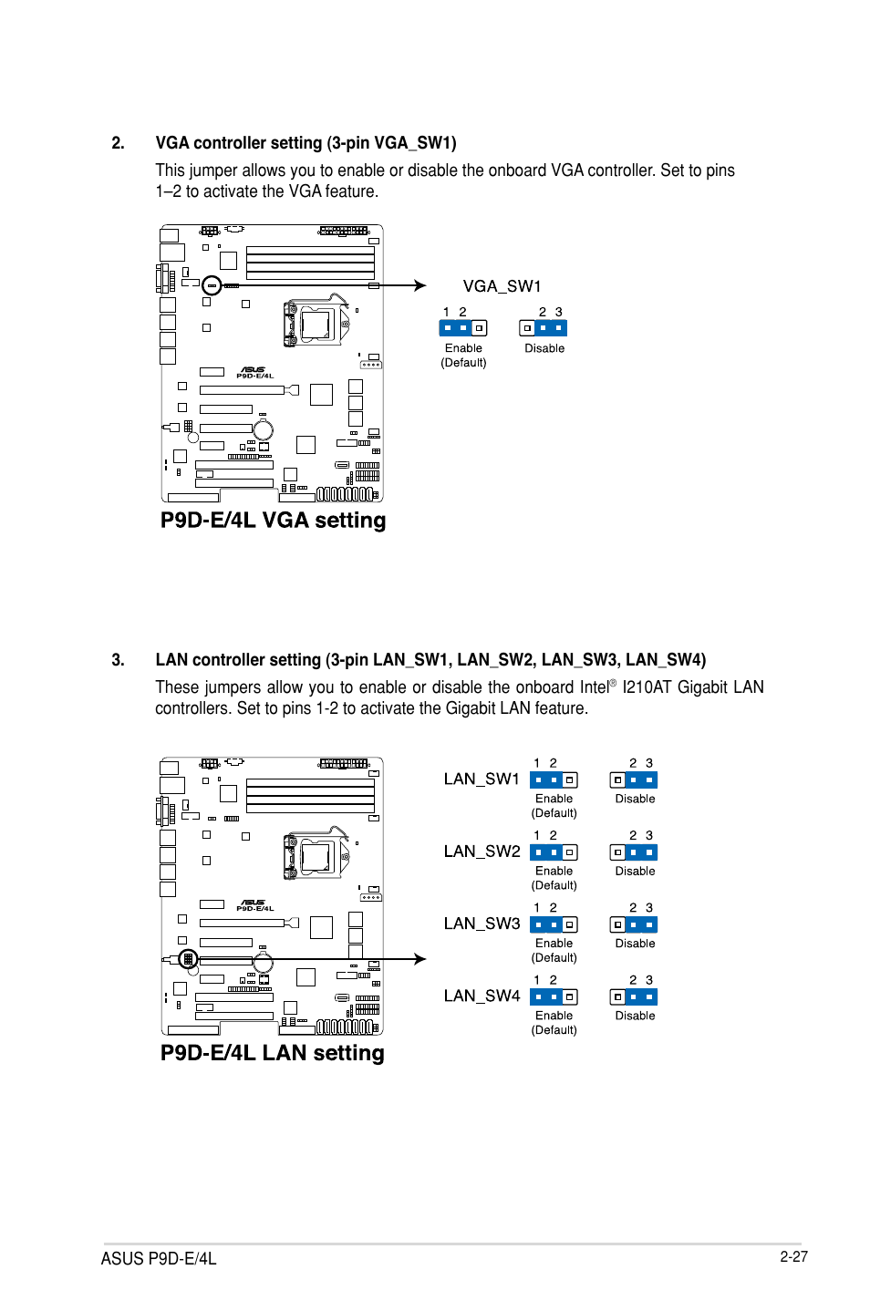 Asus P9D-E/4L User Manual | Page 47 / 159