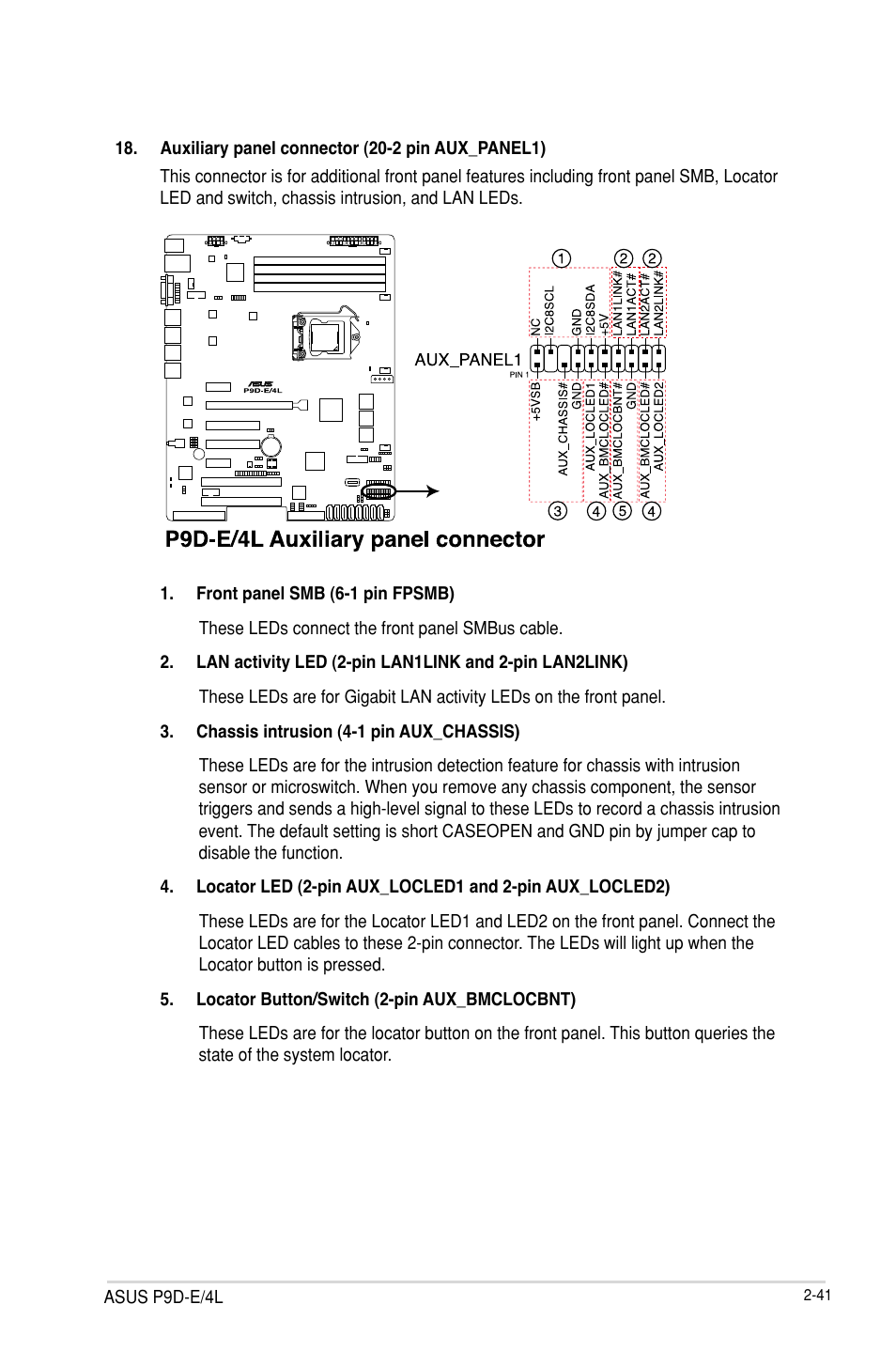 Asus P9D-E/4L User Manual | Page 61 / 159