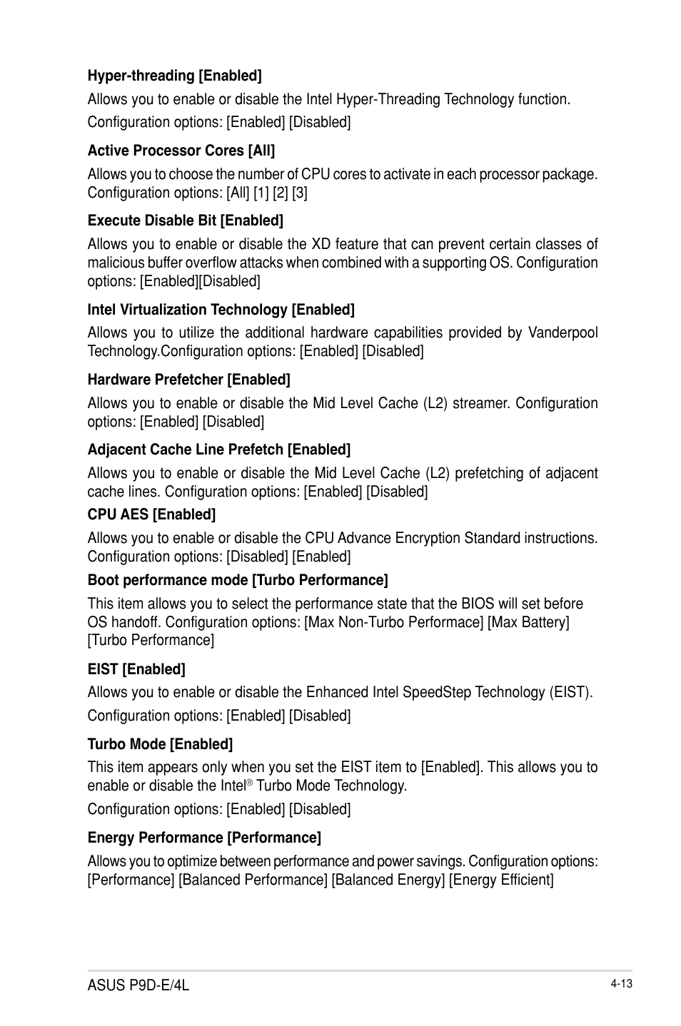 Asus P9D-E/4L User Manual | Page 78 / 159