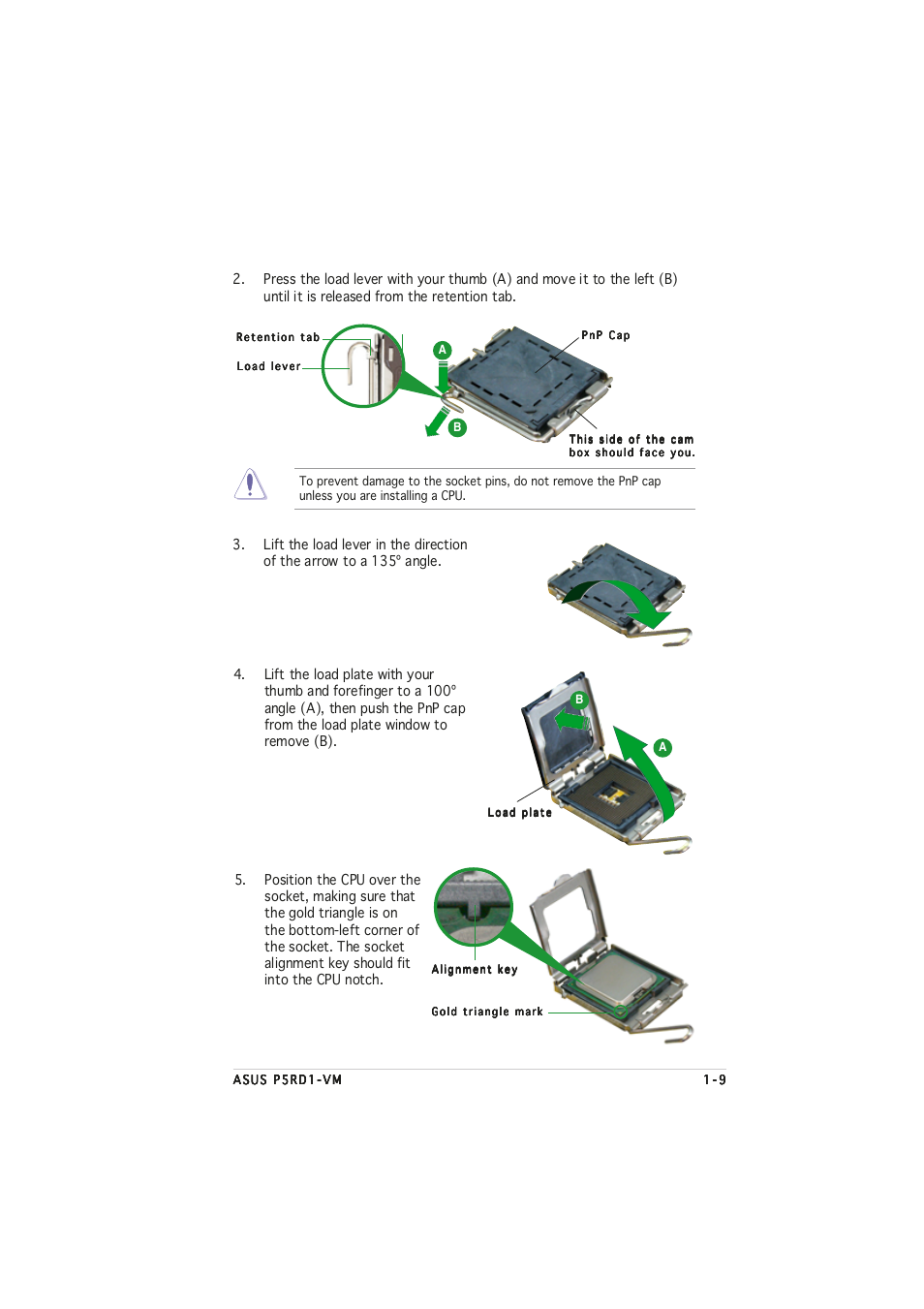 Asus P5RD1-VM User Manual | Page 21 / 94