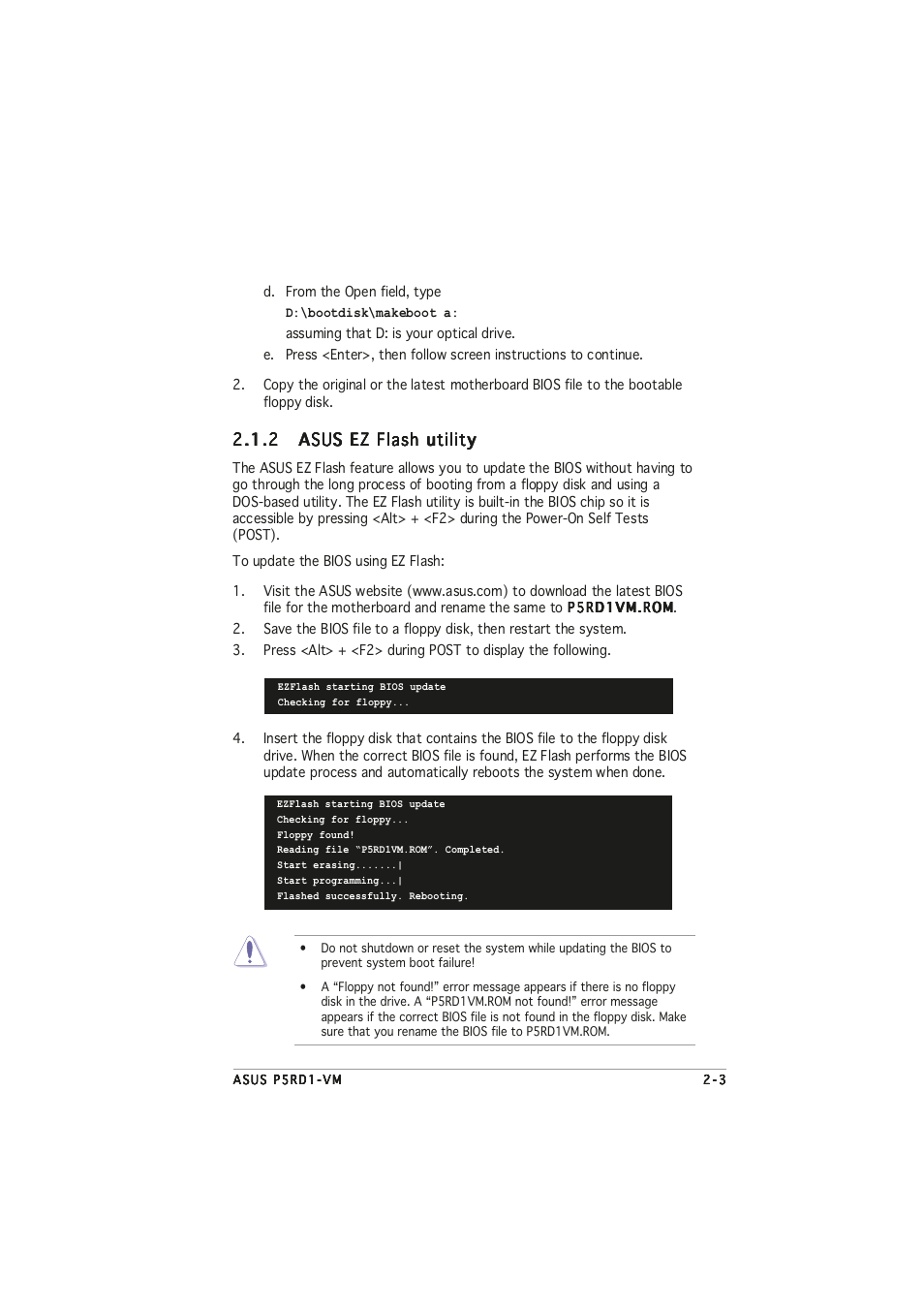 Asus P5RD1-VM User Manual | Page 49 / 94