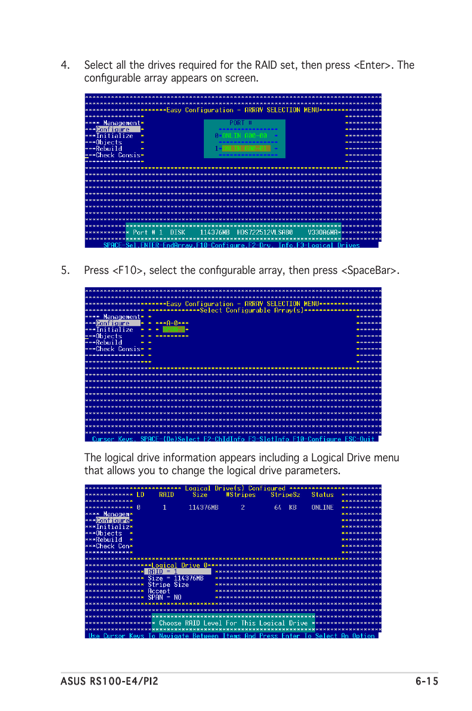 Asus RS100-E4/PI2 User Manual | Page 113 / 156