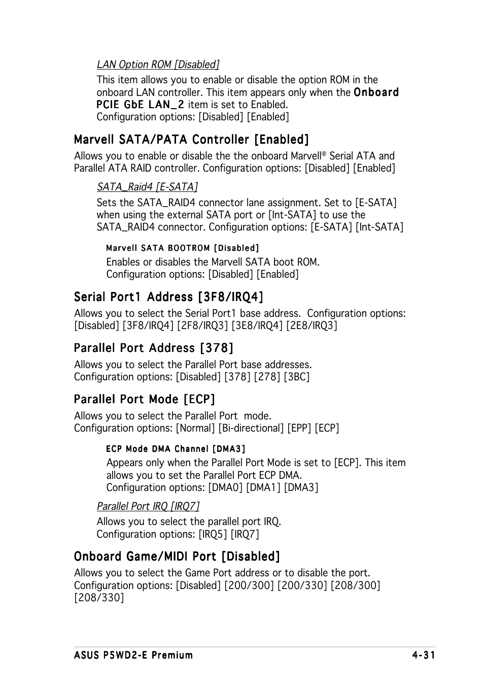 Asus P5WD2-E Premium User Manual | Page 105 / 174