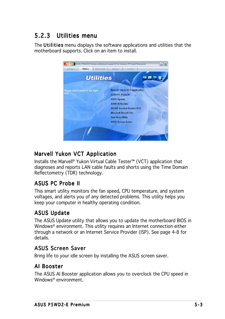 Asus P5WD2-E Premium User Manual | Page 125 / 174