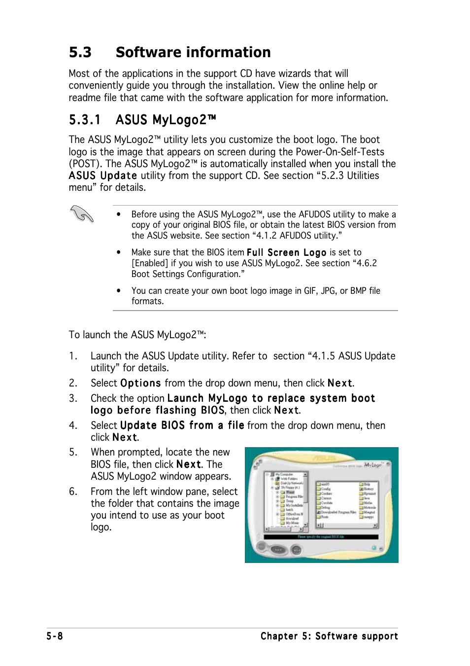 3 software information | Asus P5WD2-E Premium User Manual | Page 130 / 174