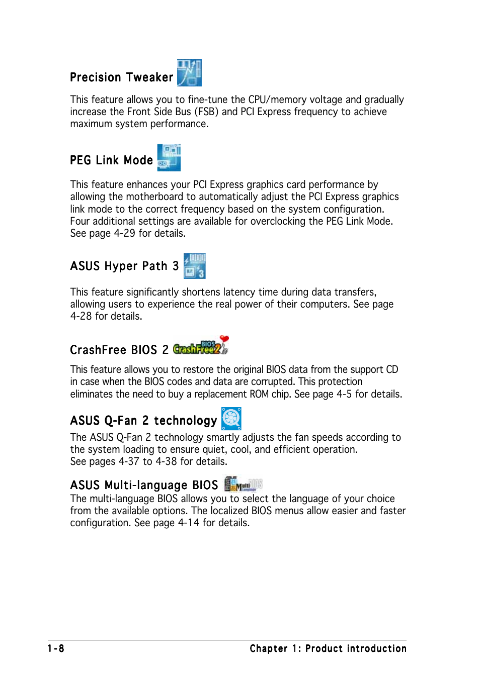 Asus P5WD2-E Premium User Manual | Page 24 / 174
