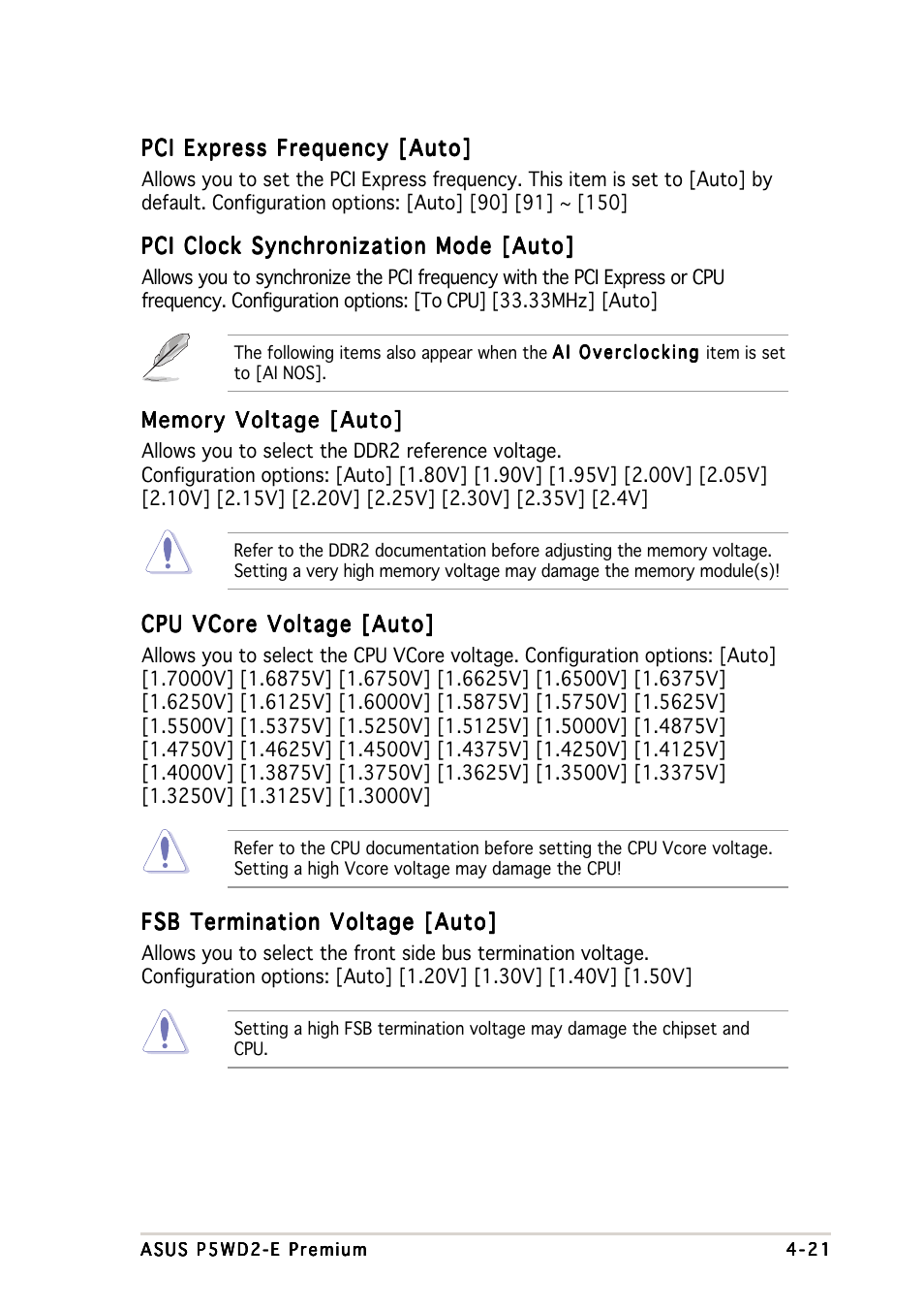 Asus P5WD2-E Premium User Manual | Page 95 / 174