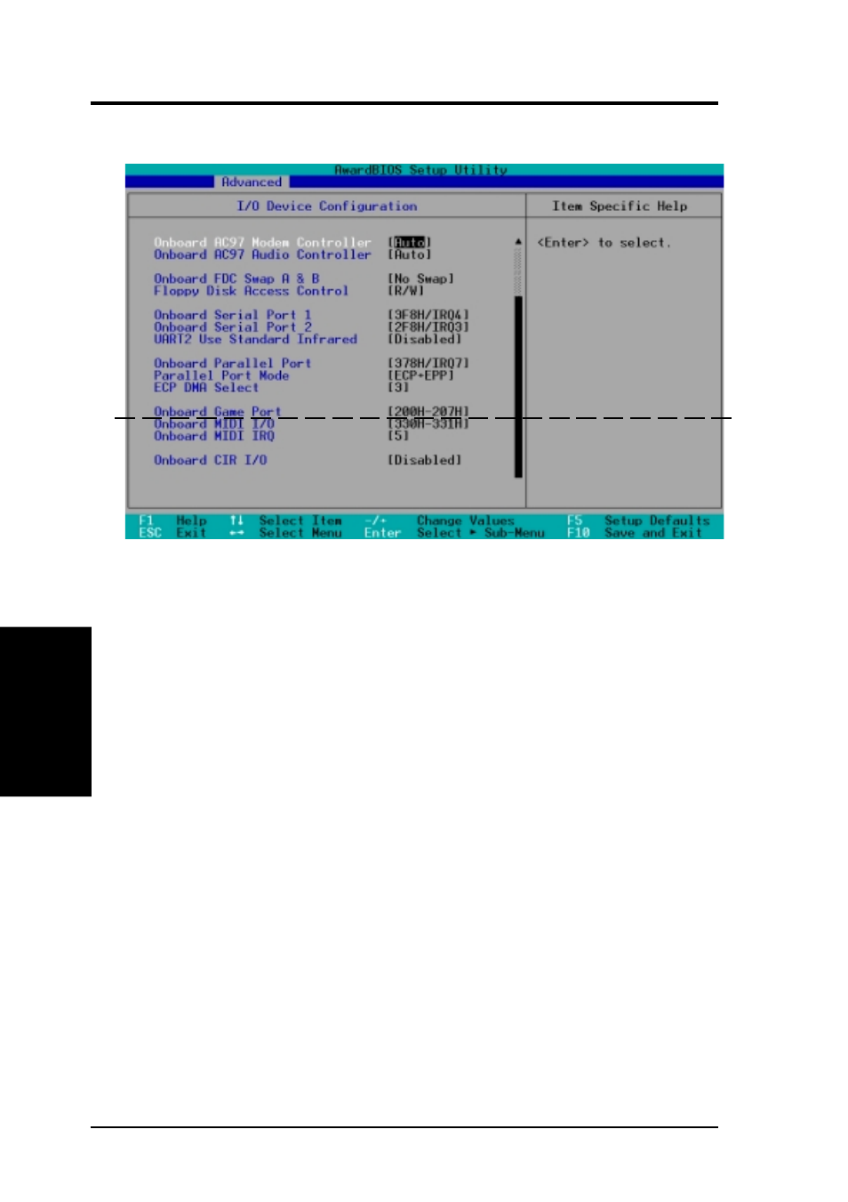 Bios setup, 2 i/o device configuration | Asus CUC2000 User Manual | Page 64 / 122