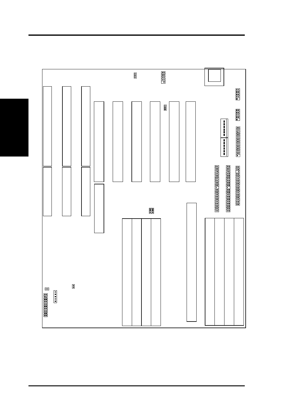 Iii. installation, Map of the baseboard, 4asus p/i-p65up5 user's manual | Map of board) iii. inst alla tion | Asus P65UP5-P6ND User Manual | Page 10 / 32