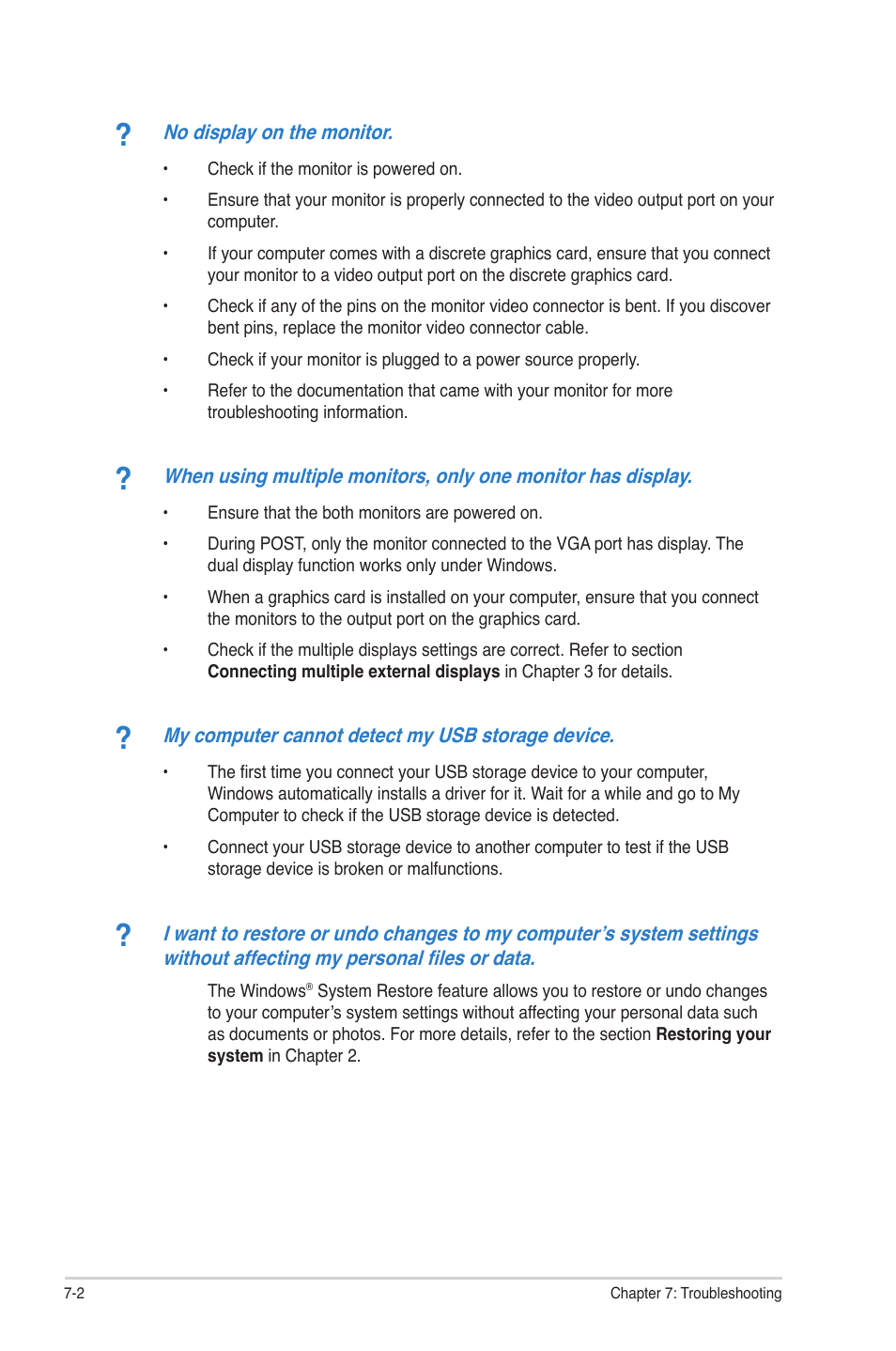 Asus CM1530 User Manual | Page 66 / 67