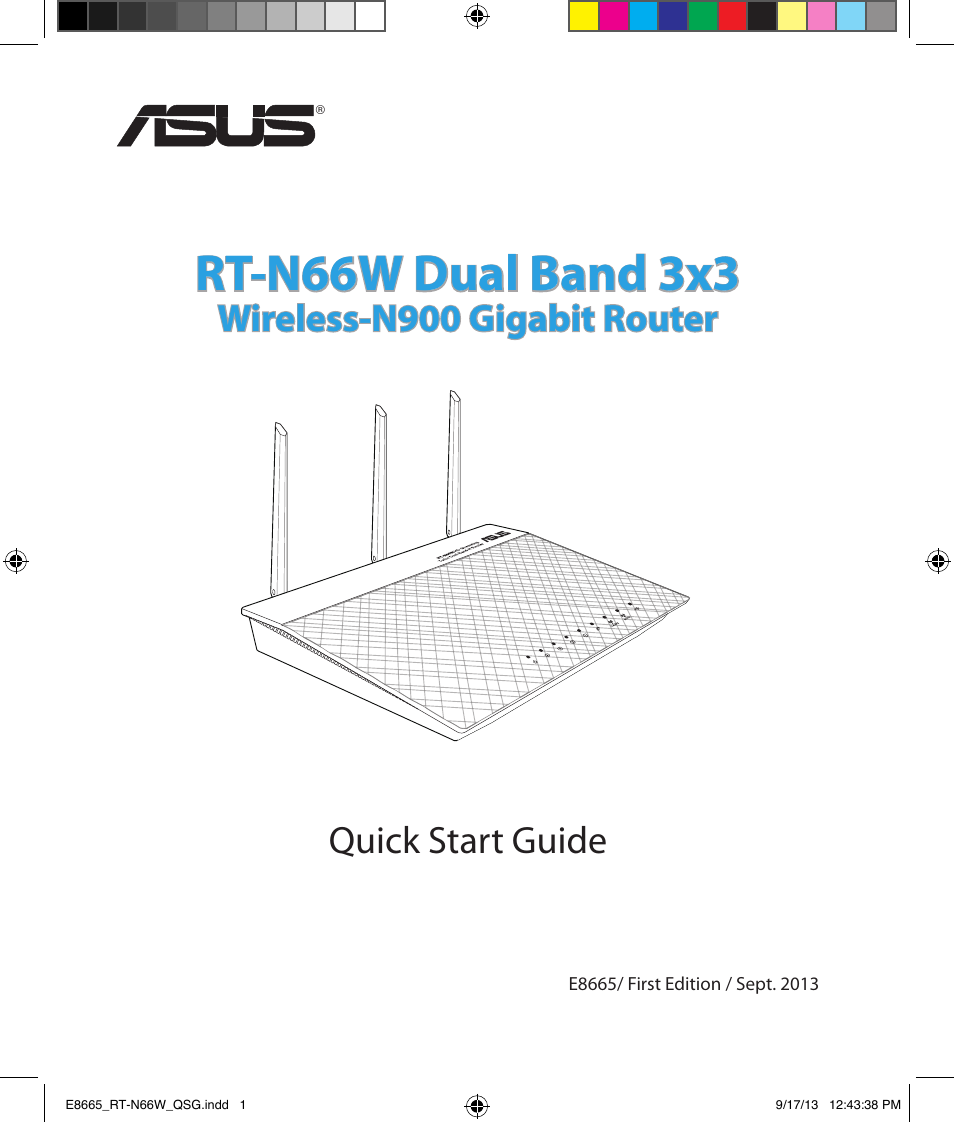 Asus RT-N66W User Manual | 26 pages