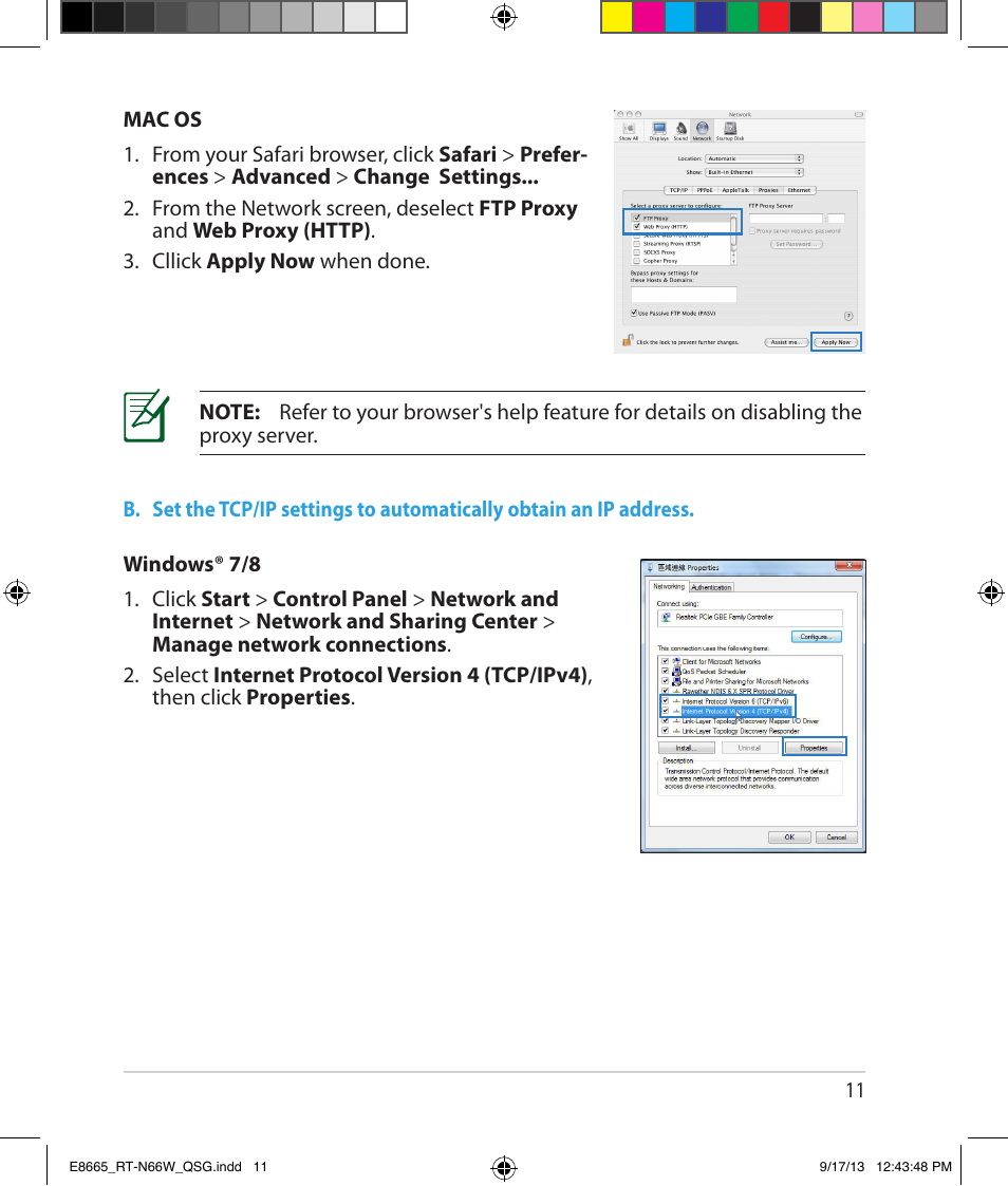 Asus RT-N66W User Manual | Page 11 / 26