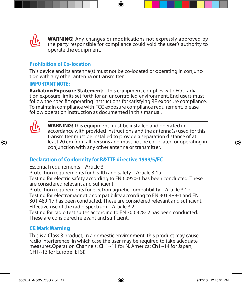 Asus RT-N66W User Manual | Page 17 / 26