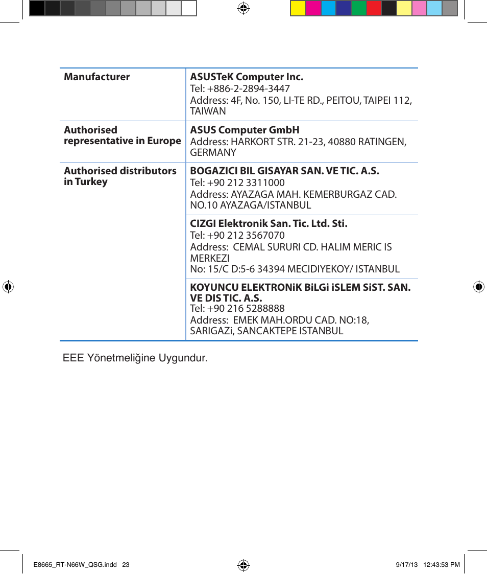 Asus RT-N66W User Manual | Page 23 / 26