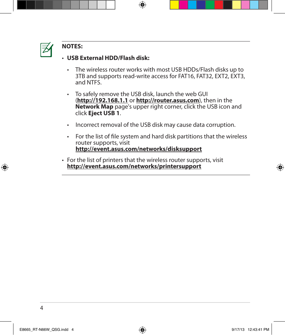 Asus RT-N66W User Manual | Page 4 / 26