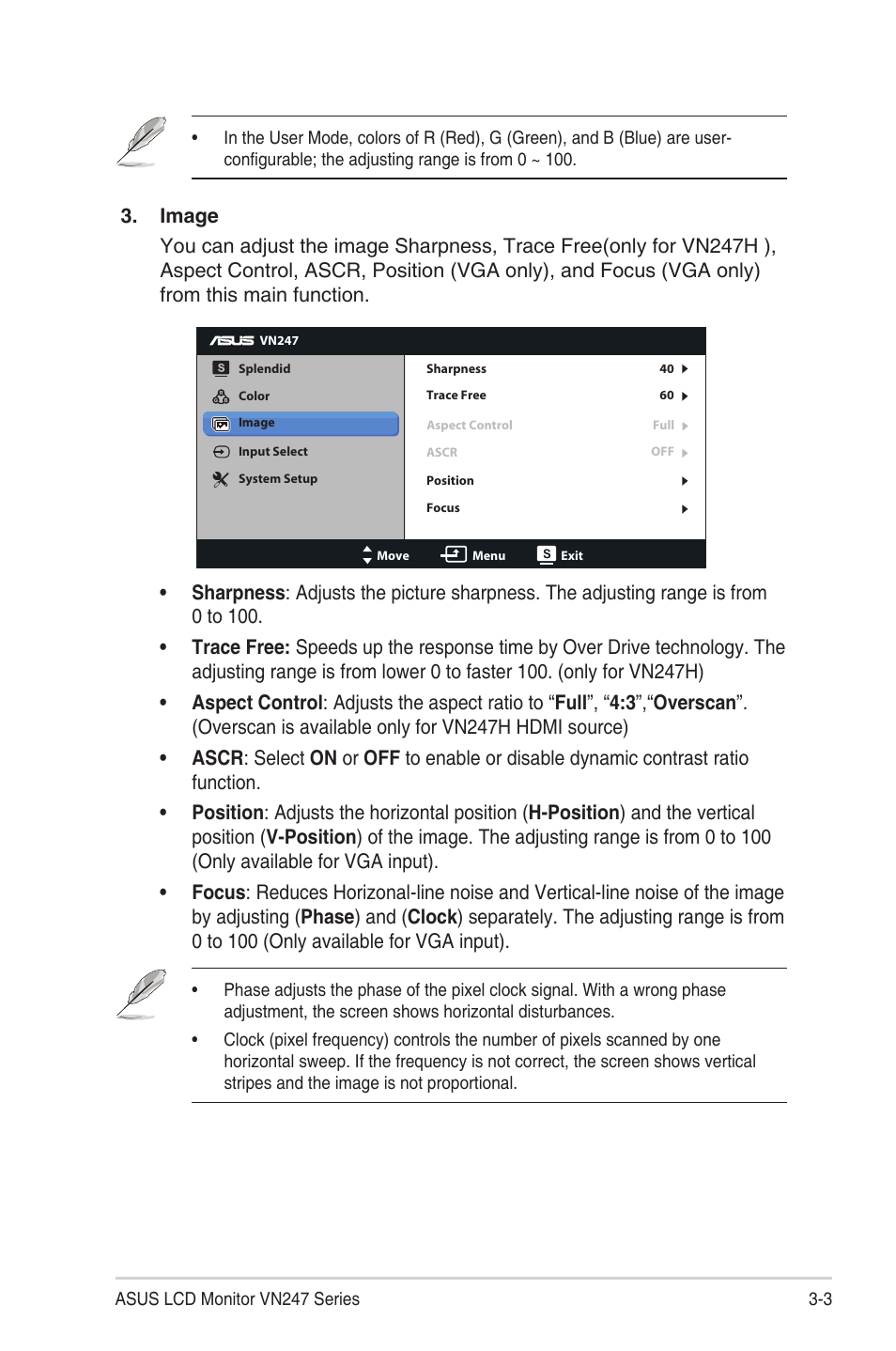 Asus VN247N User Manual | Page 17 / 22