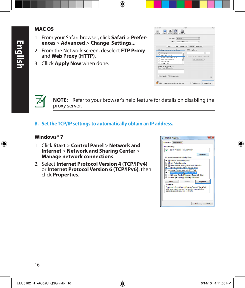 English | Asus RT-AC52U User Manual | Page 13 / 220