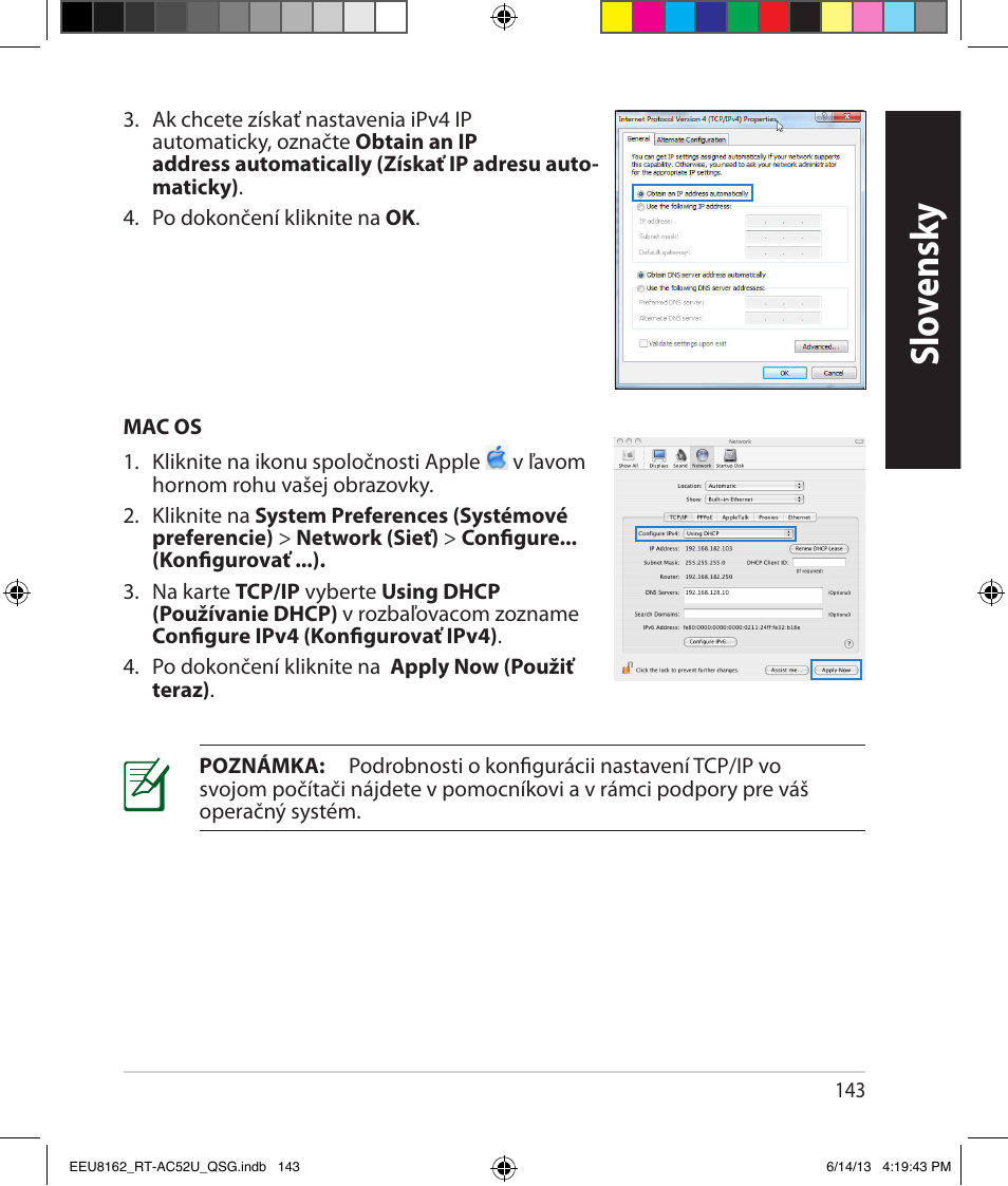 Slo vensk y | Asus RT-AC52U User Manual | Page 140 / 220