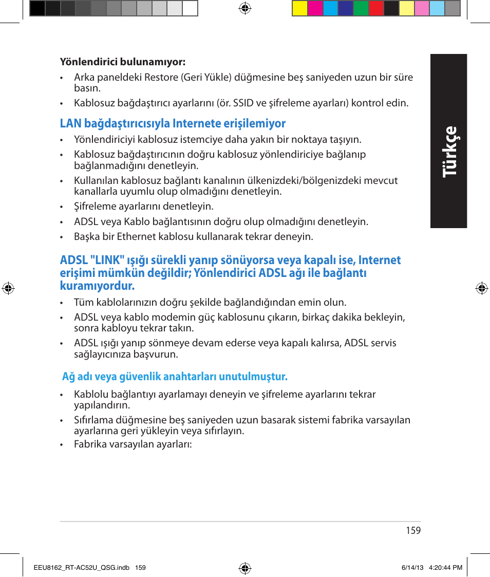 Tür kç e | Asus RT-AC52U User Manual | Page 156 / 220