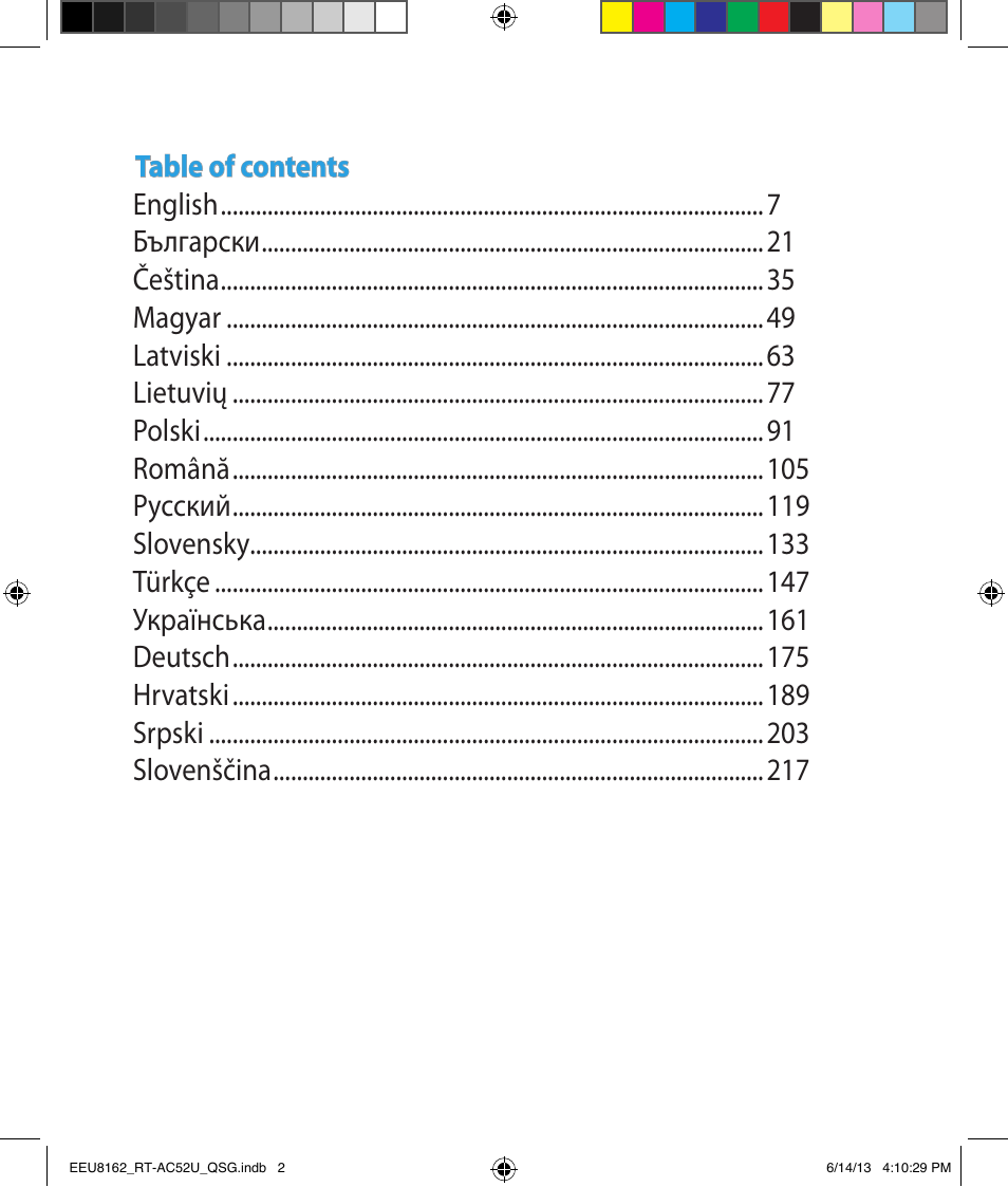 Asus RT-AC52U User Manual | Page 2 / 220