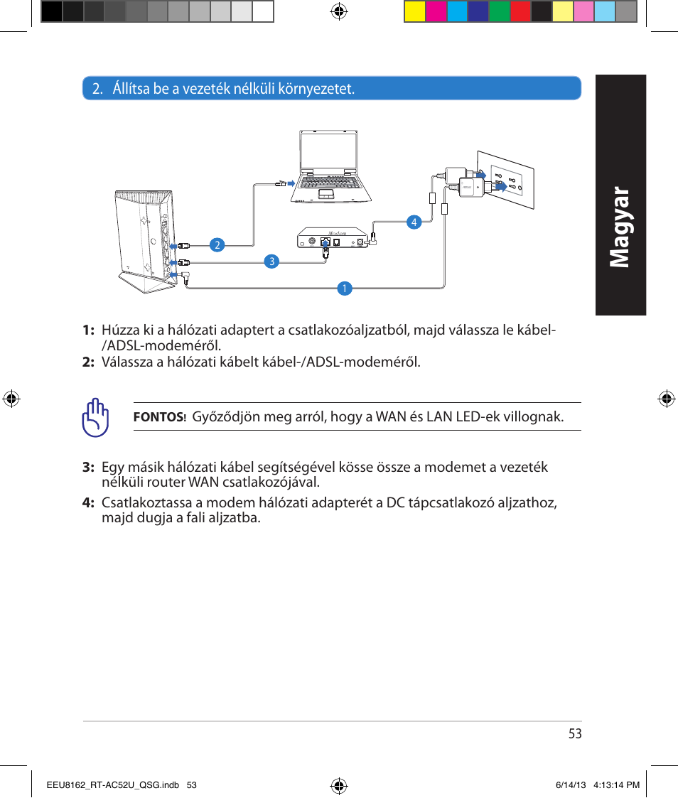 Magy ar | Asus RT-AC52U User Manual | Page 50 / 220