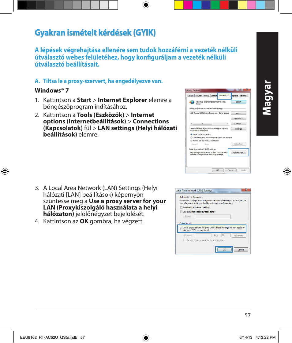 Magy ar, Gyakran ismételt kérdések (gyik) | Asus RT-AC52U User Manual | Page 54 / 220