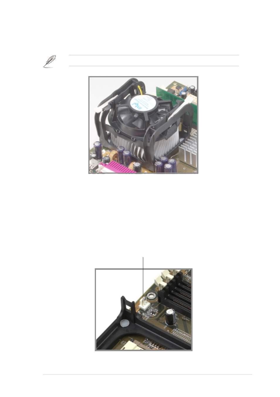 4 connecting the cpu fan cable | Asus D700-NIB User Manual | Page 29 / 116