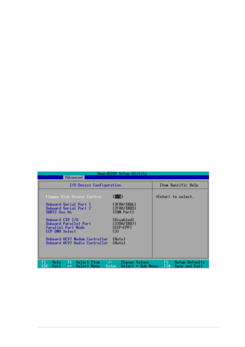 2 i/o device configuration | Asus D700-NIB User Manual | Page 77 / 116