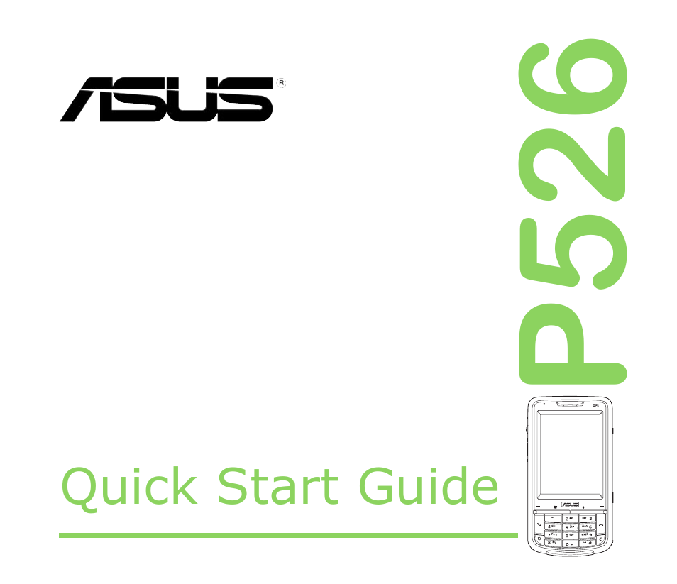 Asus P526 User Manual | 24 pages