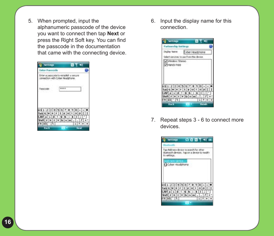 Asus P526 User Manual | Page 16 / 24