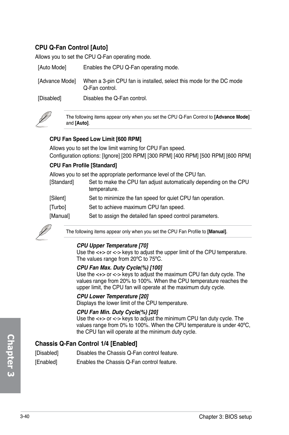 Chapter 3 | Asus Z87-PRO User Manual | Page 122 / 168
