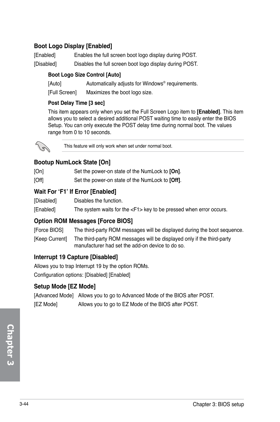 Chapter 3 | Asus Z87-PRO User Manual | Page 126 / 168