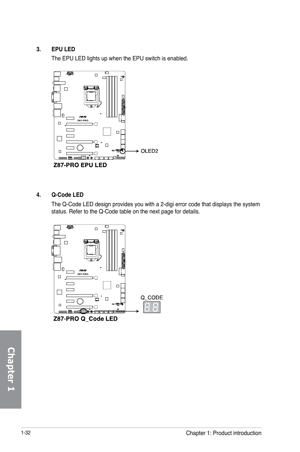 Chapter 1 | Asus Z87-PRO User Manual | Page 48 / 168